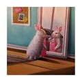 Trademark Fine Art Lucia Heffernan 'Date Night Rabbit' Canvas Art, 18x18 IC01016-C1818GG